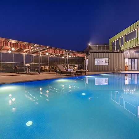 Elivaas Hidden Oasis 4Bhk With Pool, Mud House & Container House Villa Dhauj Exterior foto