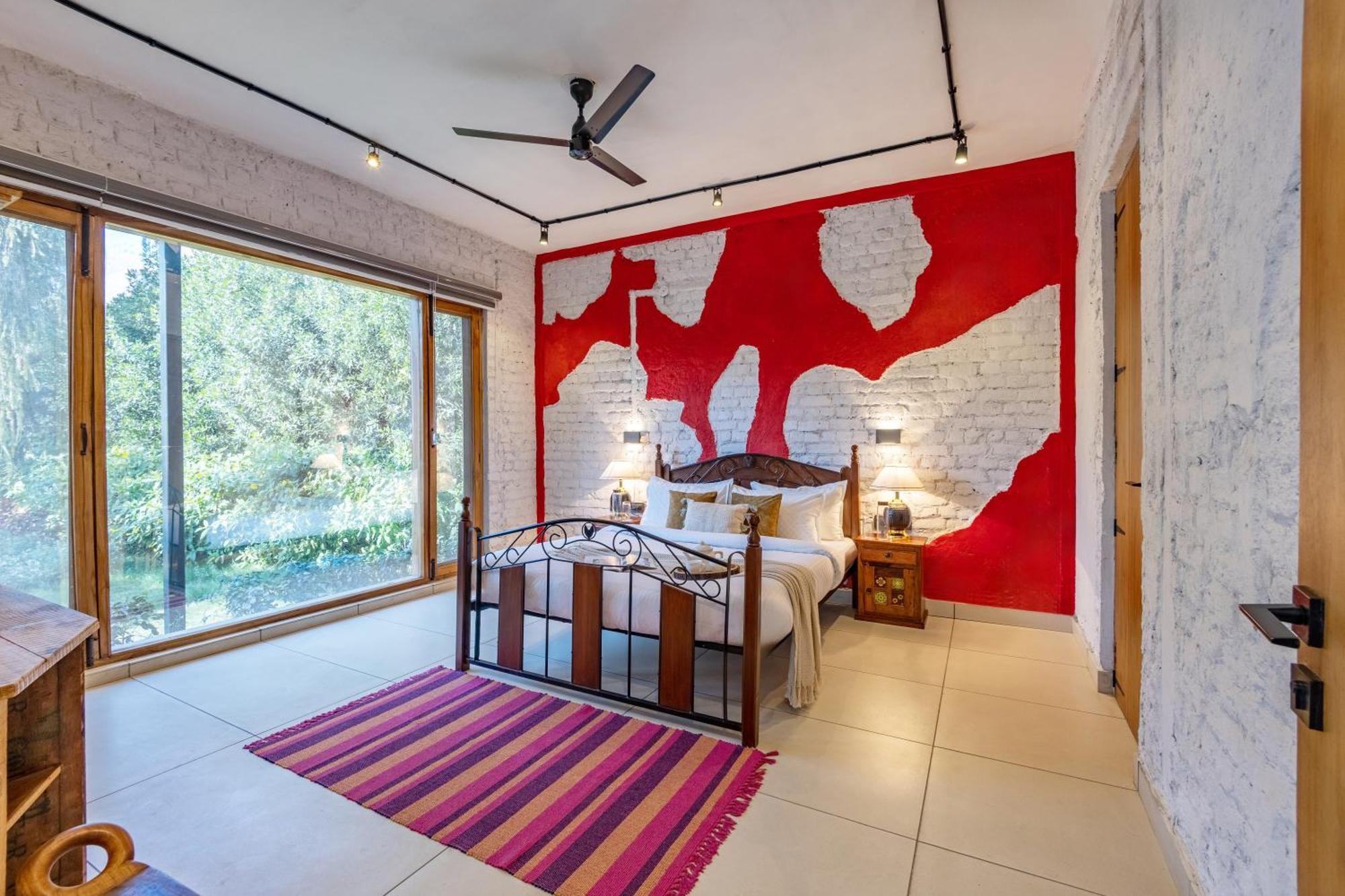 Elivaas Hidden Oasis 4Bhk With Pool, Mud House & Container House Villa Dhauj Exterior foto