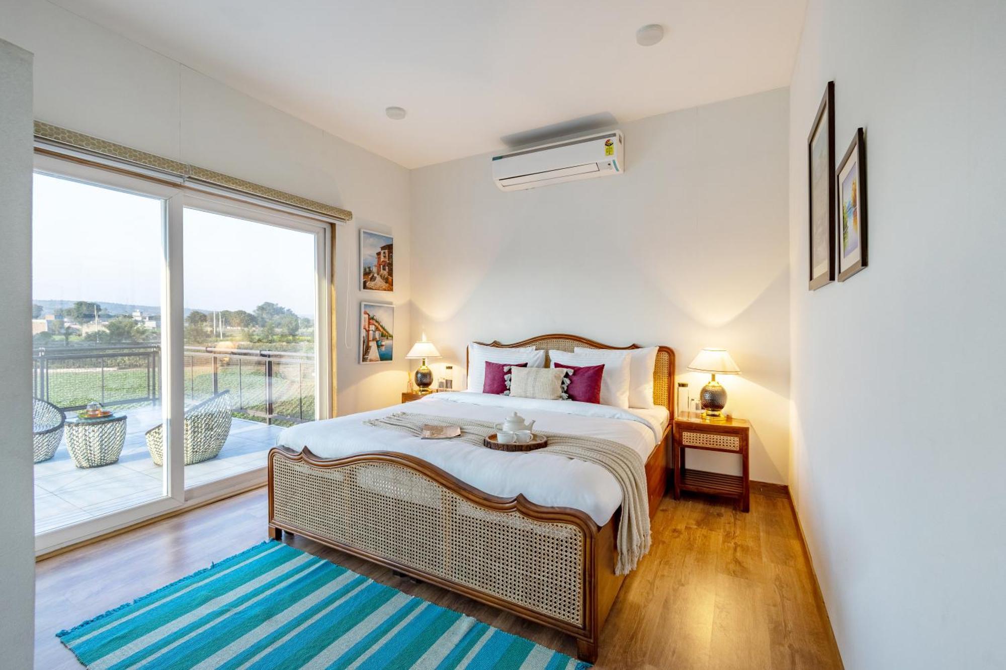 Elivaas Hidden Oasis 4Bhk With Pool, Mud House & Container House Villa Dhauj Exterior foto
